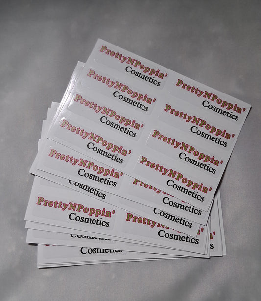 Lipgloss Labels Qty.100